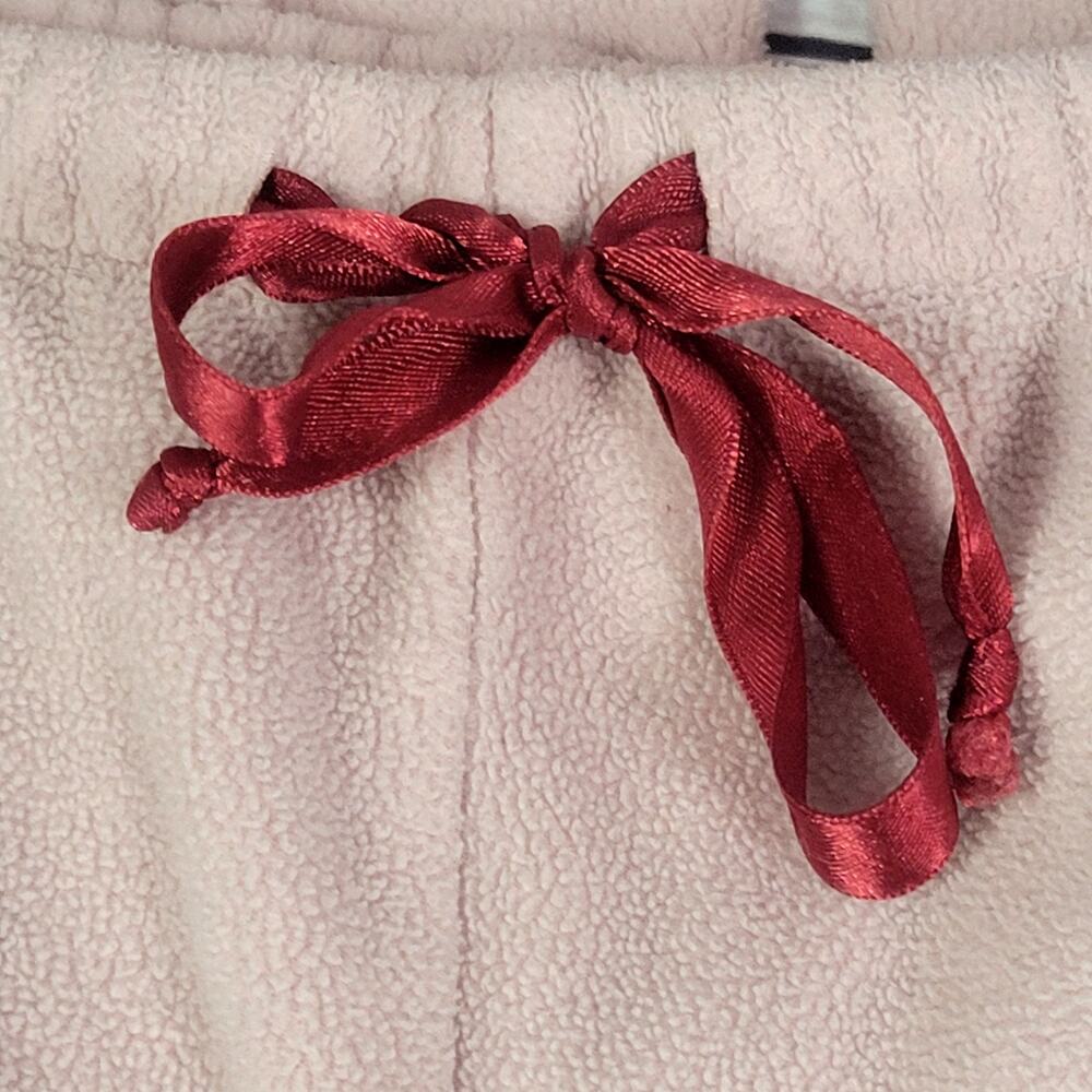 Nick & Nora Vintage Pajama Bottoms Pink Sock Monkey Size XL - Picture 2 of 7